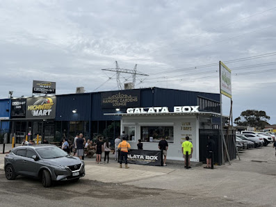 Galata Box shopfront and counter